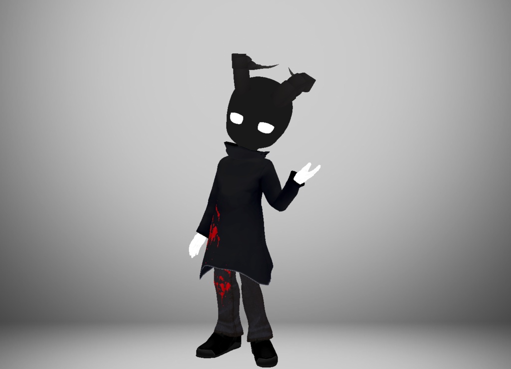 Chibi Demon guy Vtuber Avatar
