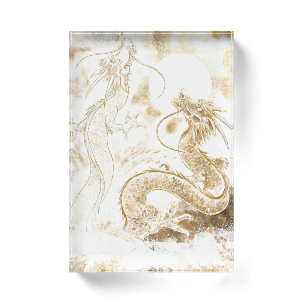 アクリルブロック~龍神~