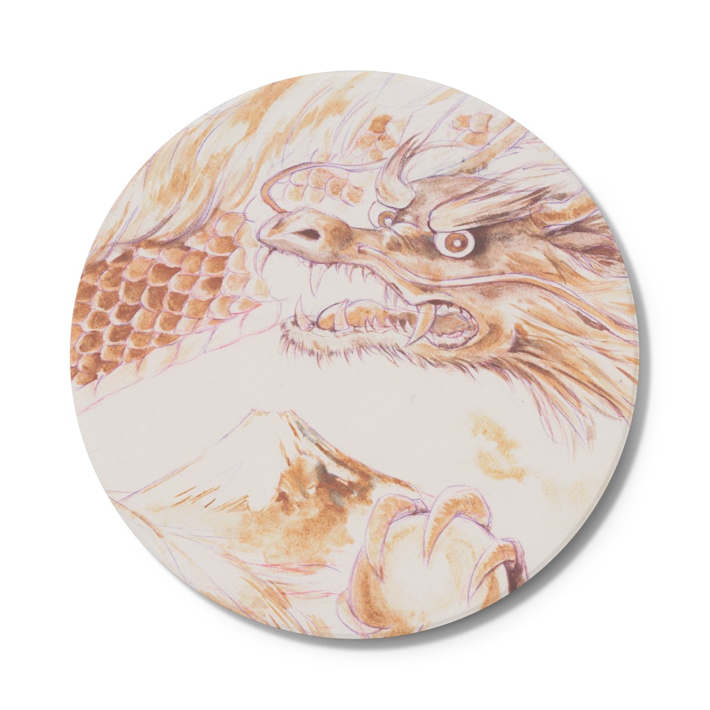 コースター　金龍