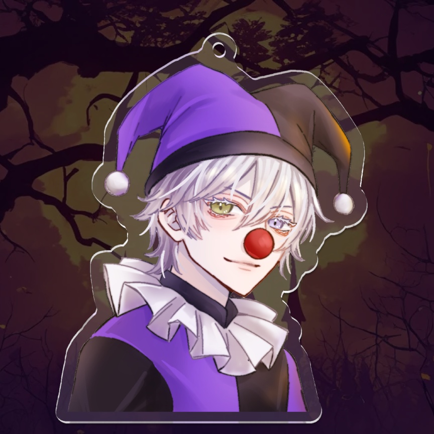 trick and treat アクリルキーホルダー JOKER ver.【期間限定販売:10/31〜11/30】