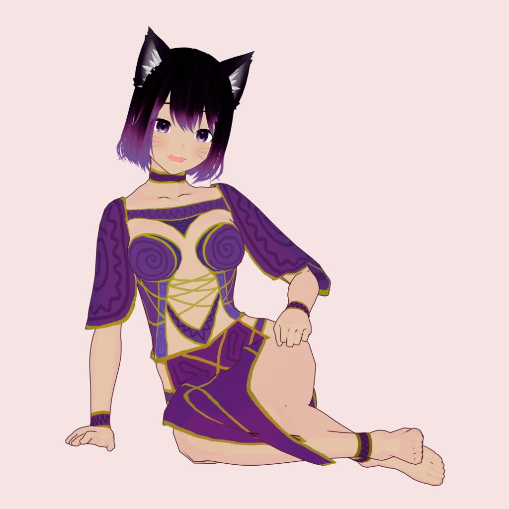 【VRoid】Goddess outfit