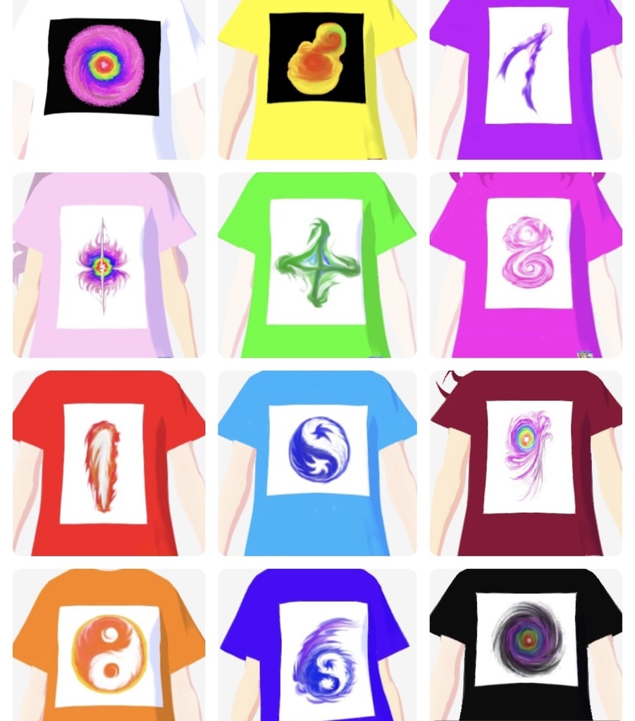 【EVEver】アバター単体と12数色Tシャツセット