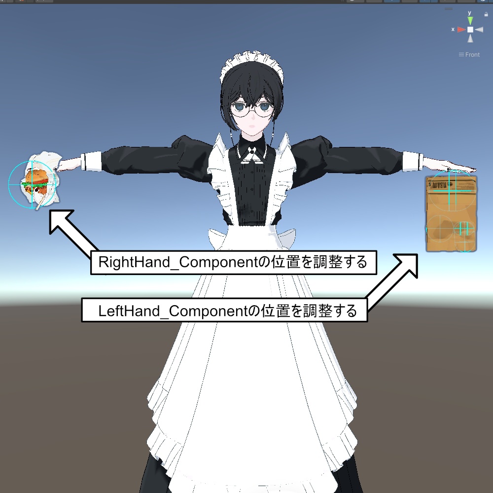 アバターギミック NB&M’sハンバーガーセット