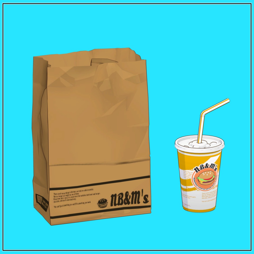 アバターギミック NB&M’sハンバーガーセット