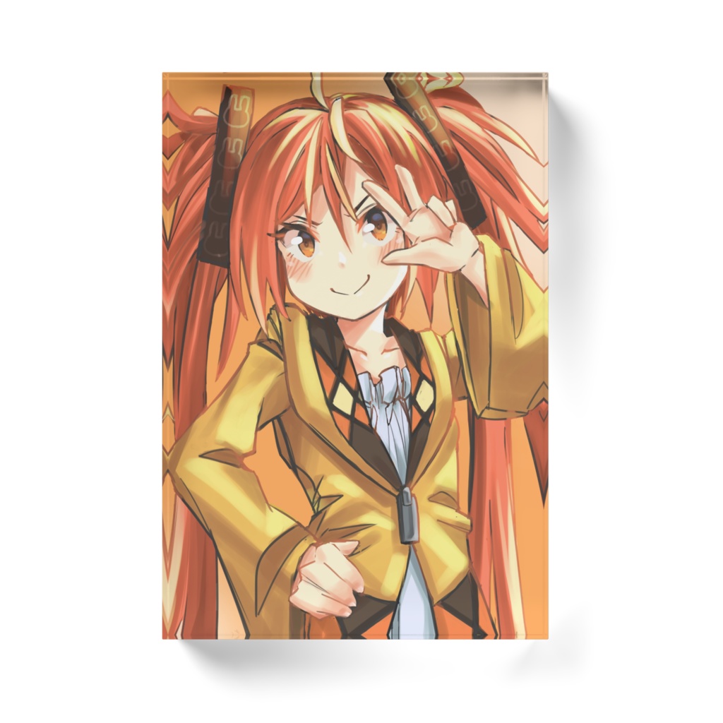 藍原延珠アクリルブロック