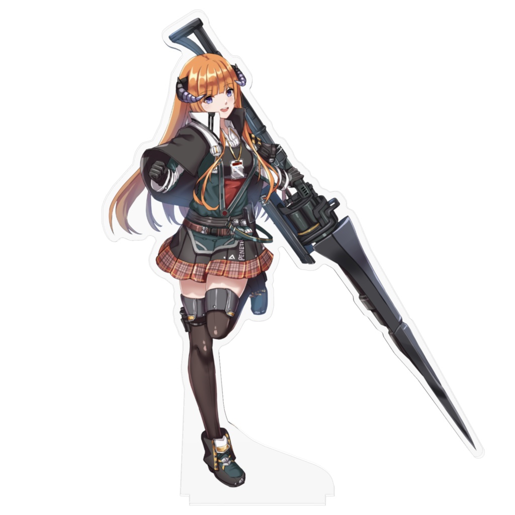 バグパイプアクリルフィギュア