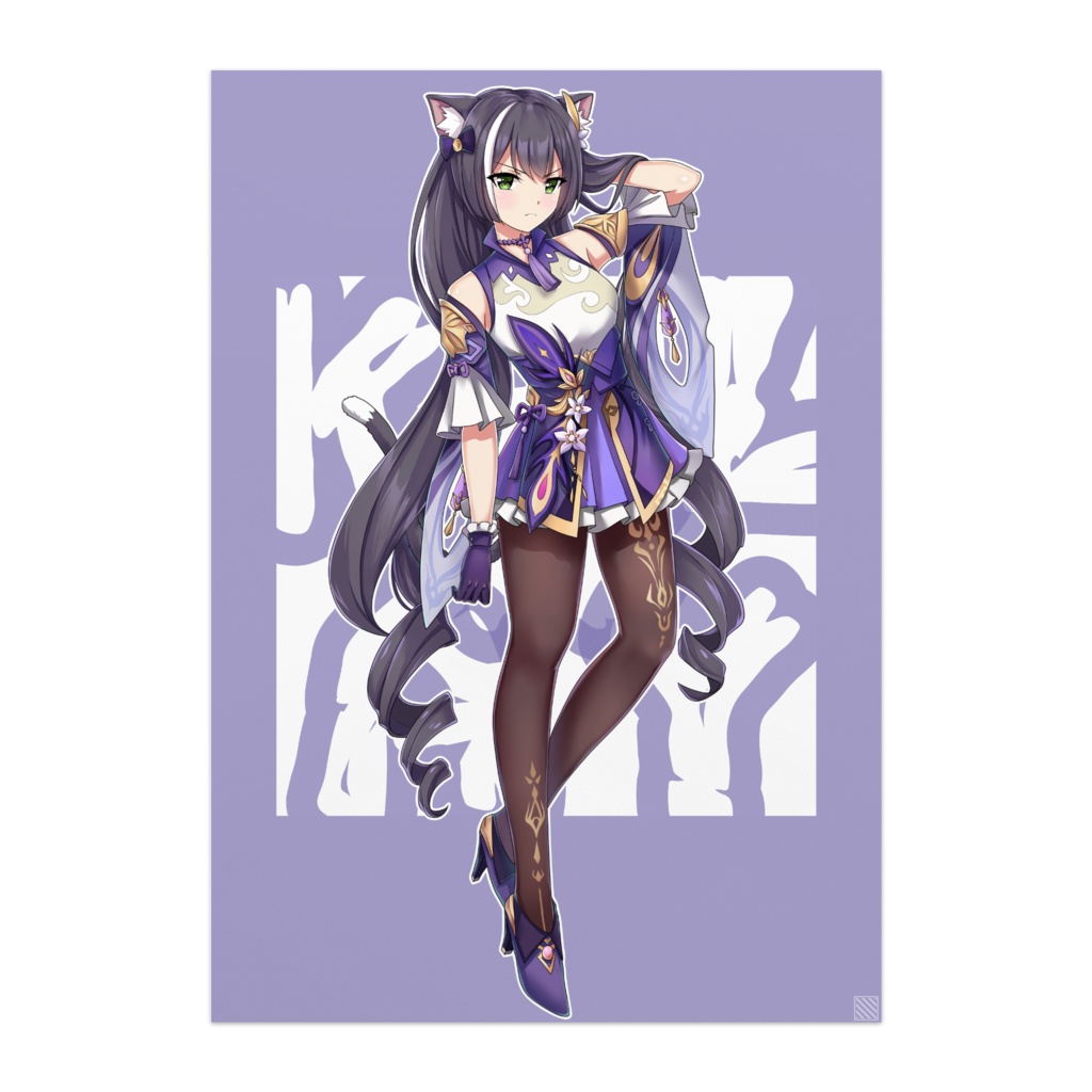 キャルx刻晴ポスター