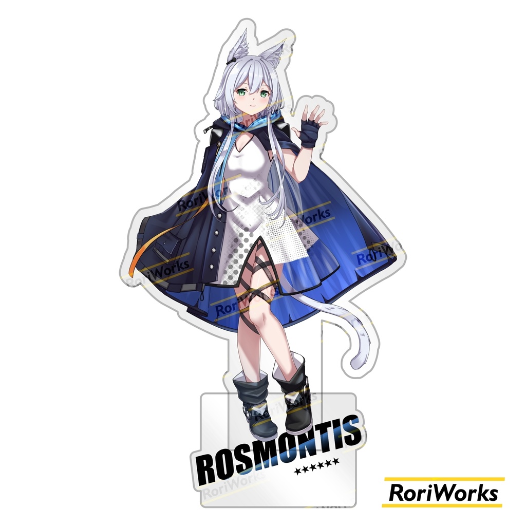 アークナイツグリッターアクリルスタンドロスモンティス