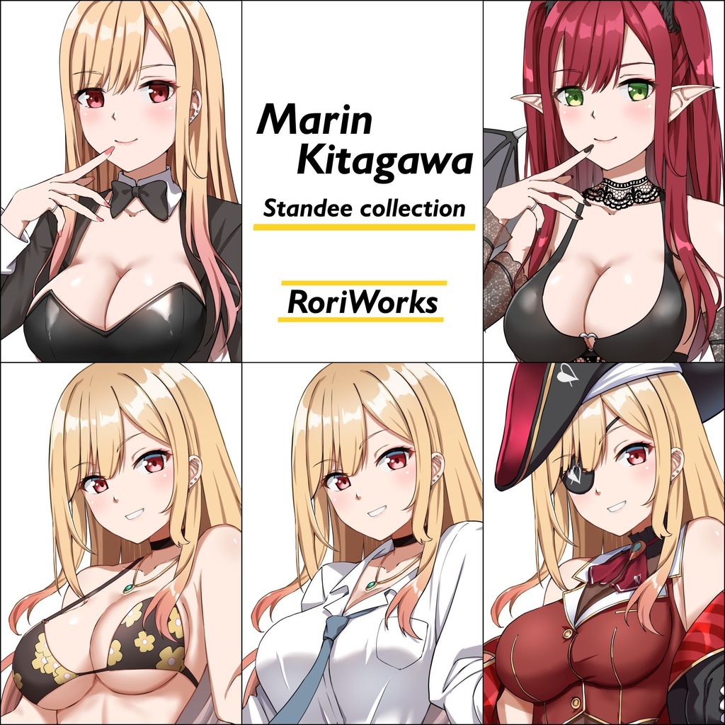 喜多川海夢「ビスク・ドール」アクリルスタンドコレクション