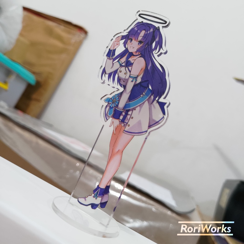 ブルーアーカイブ 早瀬ユウカ 生塩ノア アクリルスタンド - YWG