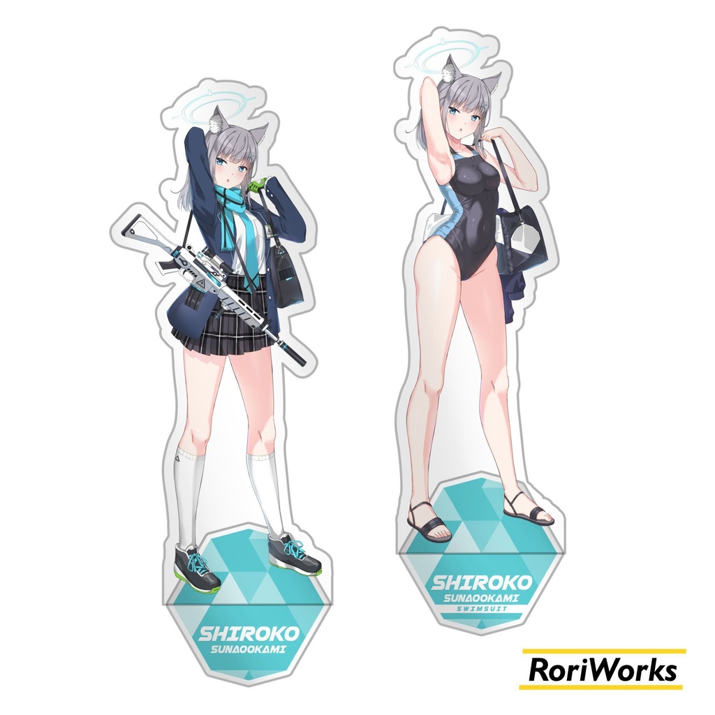 【ブルーアーカイブ】砂狼シロコアクリルスタンド