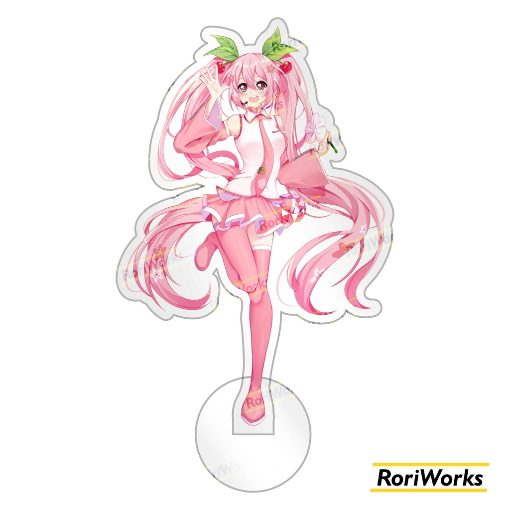 桜ミクアクリルスタンド