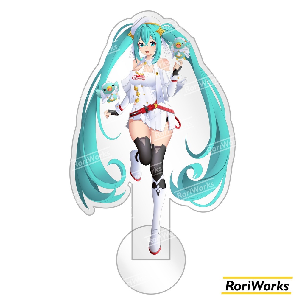 初音ミク「レースクイーン」アクリルスタンドコレクション