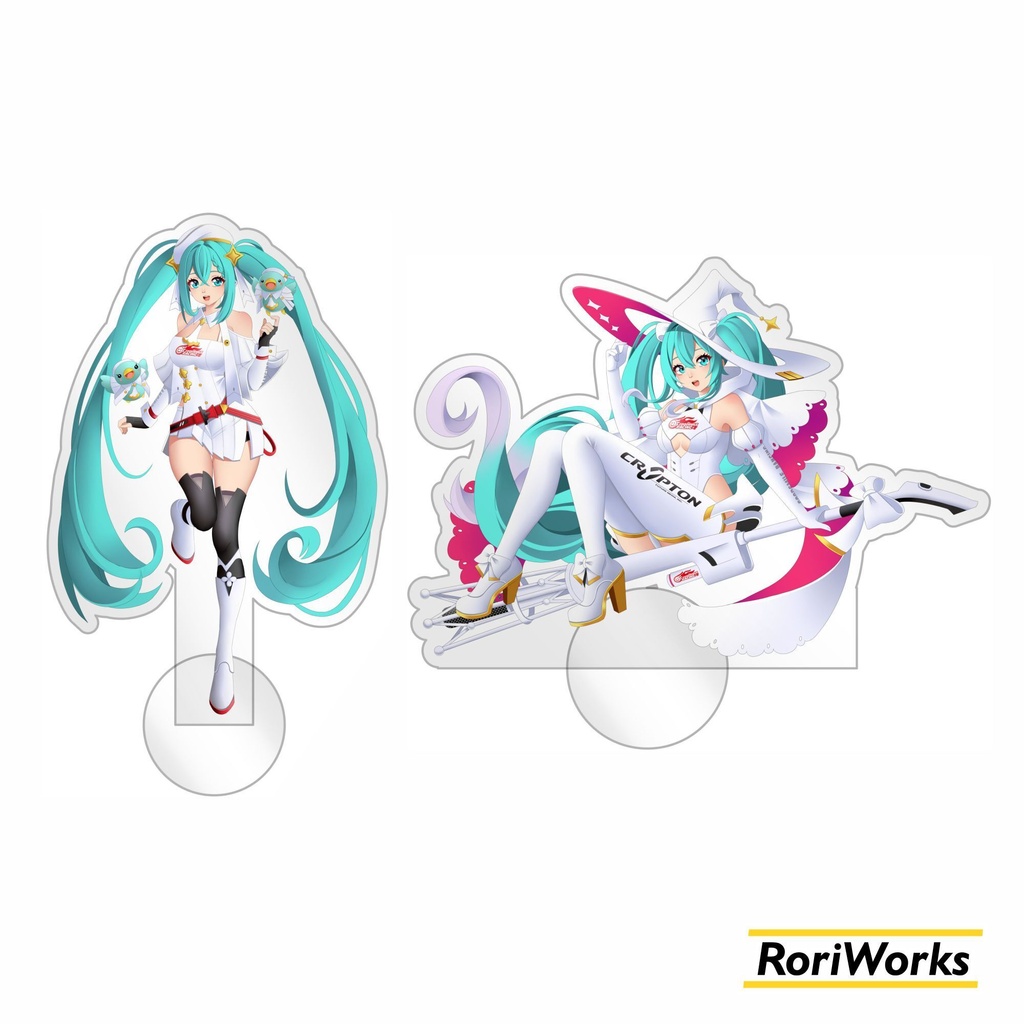 初音ミク「レースクイーン」アクリルスタンドコレクション