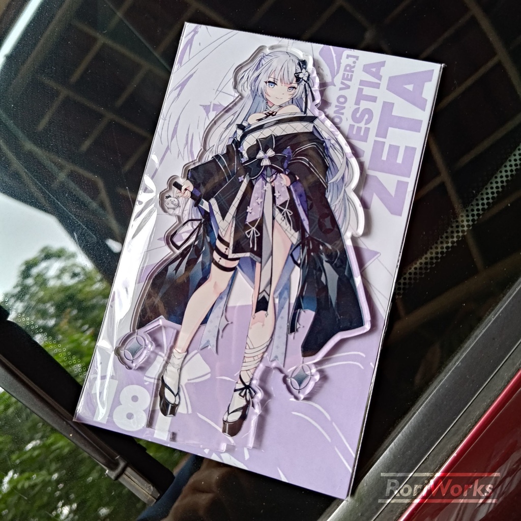 ホロライブ ホロライブのミニアートボード （ミニアートボード賞 森カリオペ