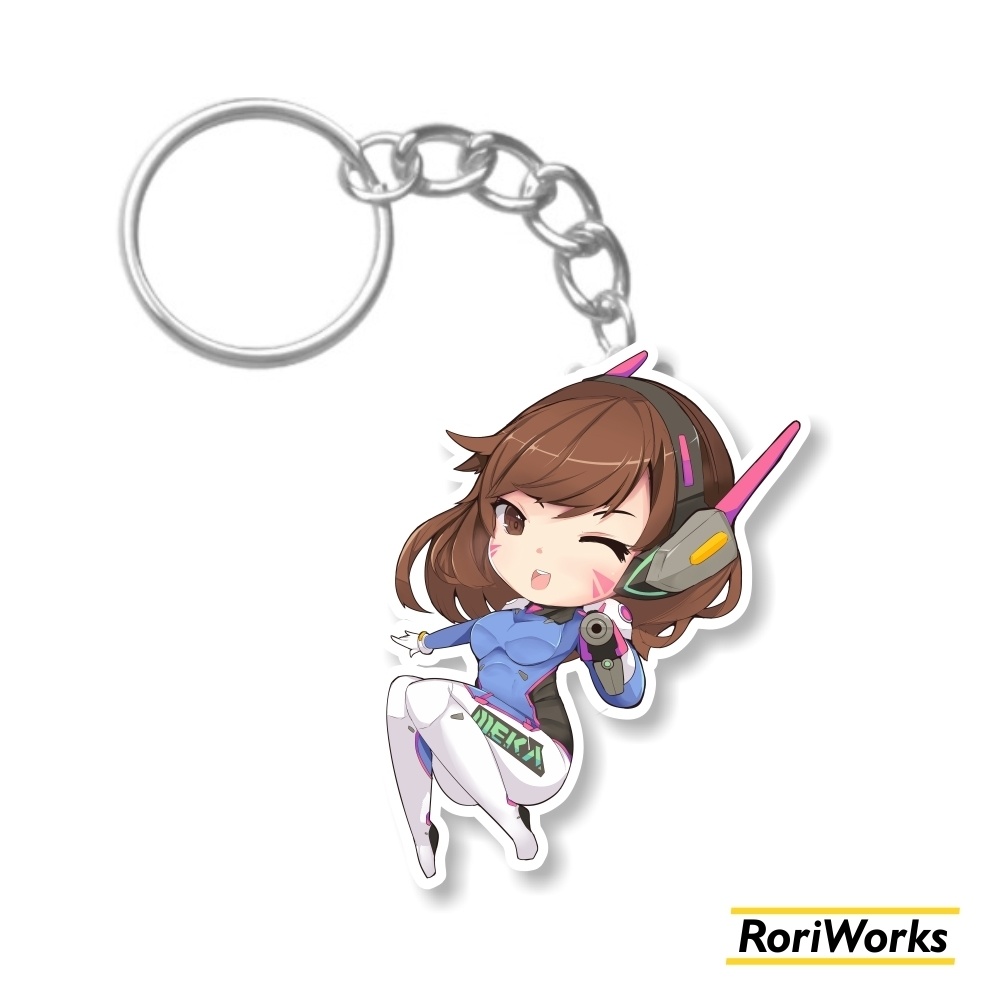 【Overwatch】d.Vaアクリルキーホルダー