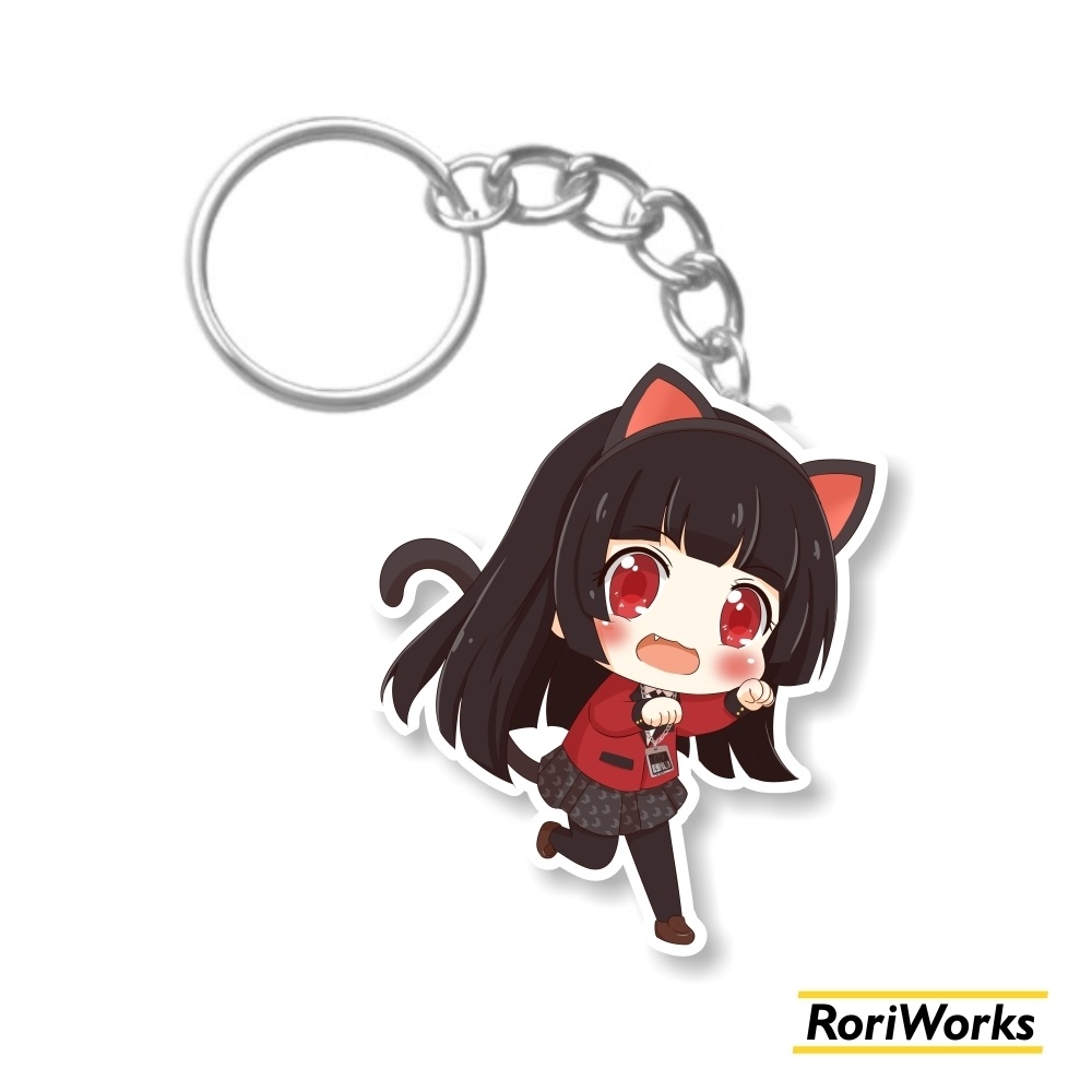 【賭ケグルイ】蛇喰夢子「ねこ」アクリルキーホルダー