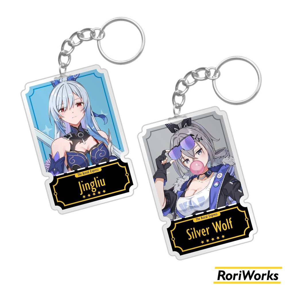 【崩壊:スターレイル】アクリルキーホルダーコレクション