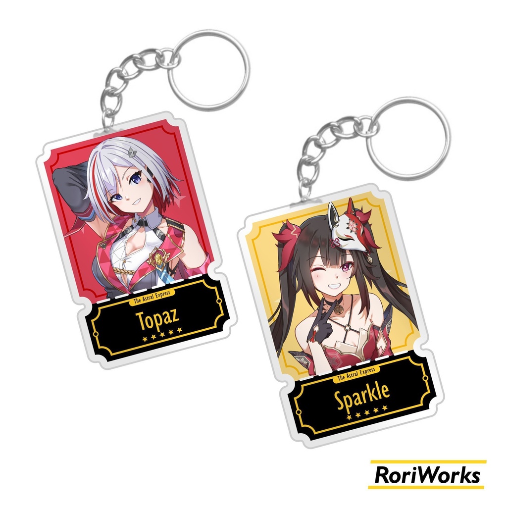 【崩壊:スターレイル】アクリルキーホルダーコレクション