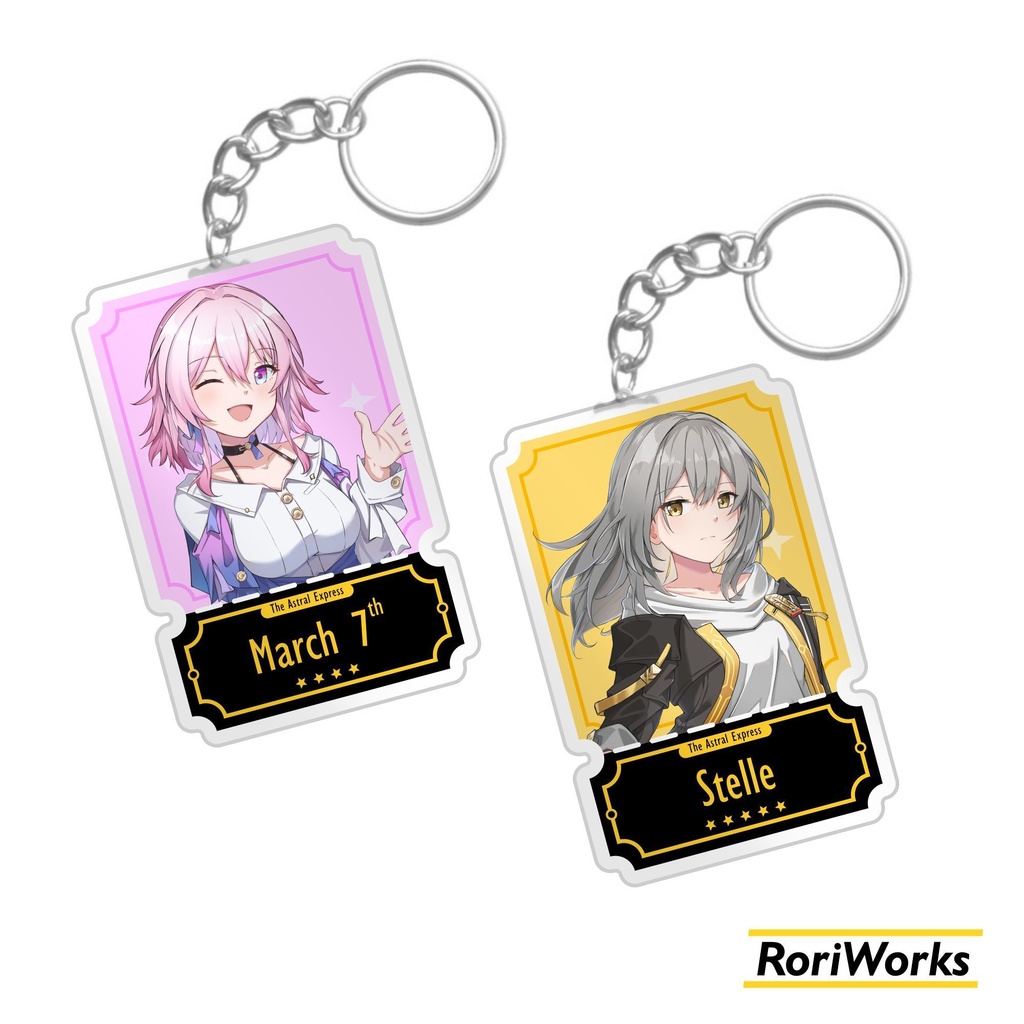 【崩壊:スターレイル】アクリルキーホルダーコレクション