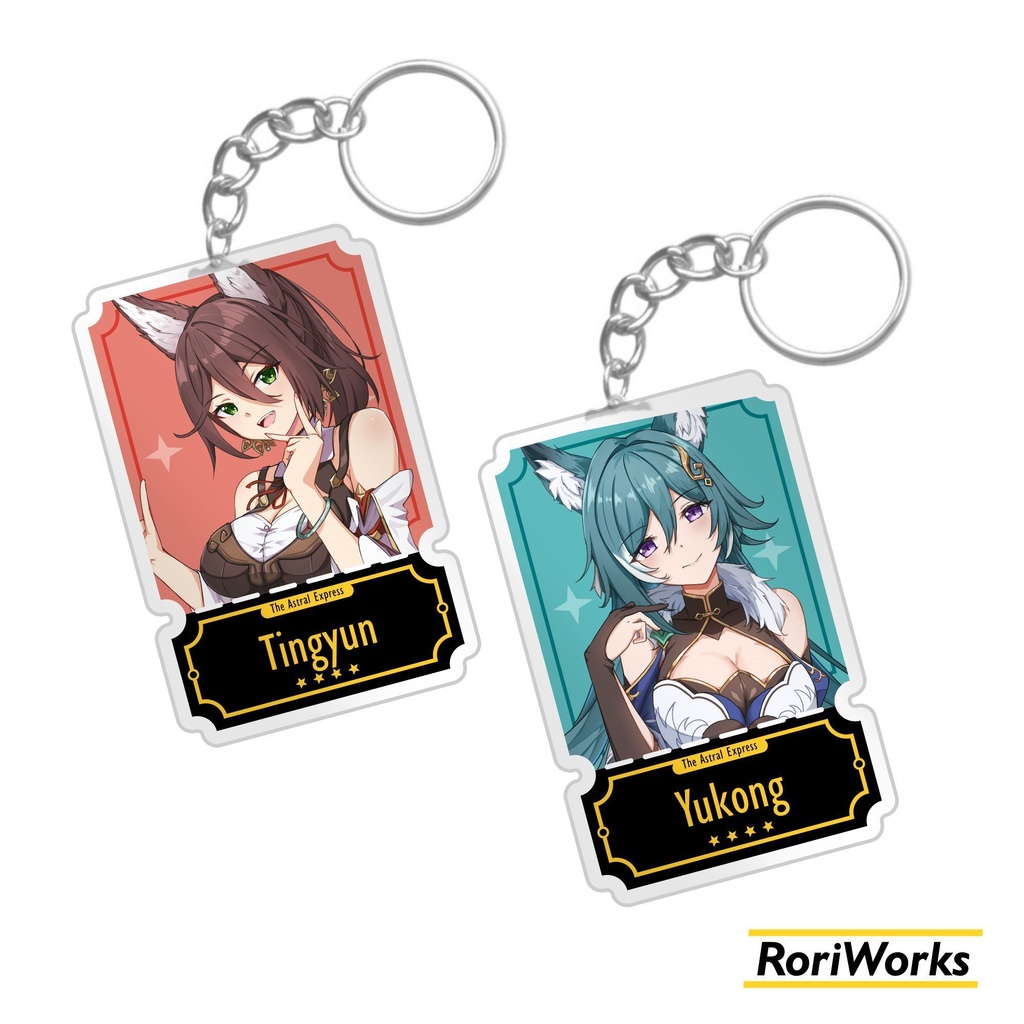 【崩壊:スターレイル】アクリルキーホルダーコレクション