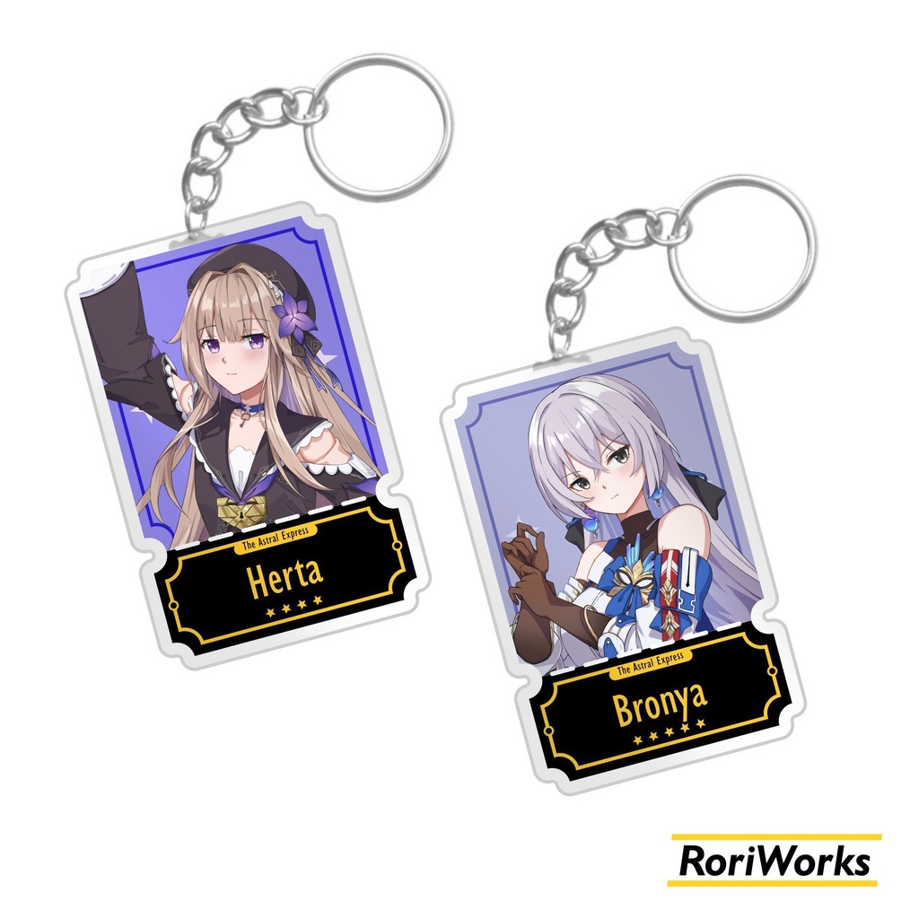 【崩壊:スターレイル】アクリルキーホルダーコレクション