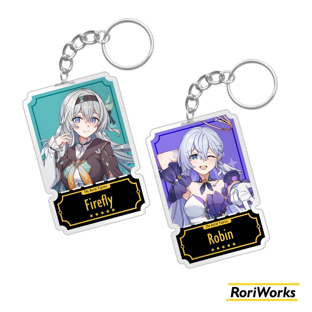 【崩壊:スターレイル】アクリルキーホルダーコレクション