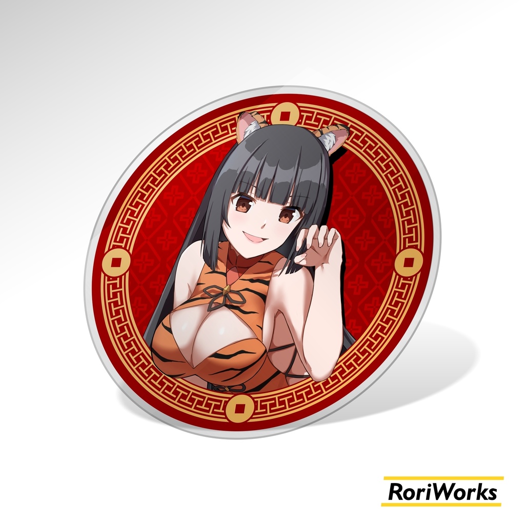 【賭ケグルイ】蛇喰夢子「タイガードレス」アクリルコースター