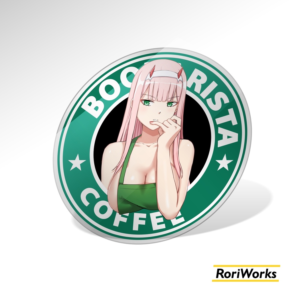 【ダーリン・イン・ザ・フランキス】ゼロツー「Boobarista」アクリルコースター