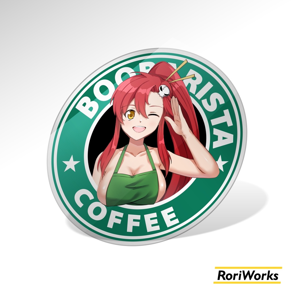 【天元突破グレンラガン】ヨーコ・リットナー「Boobarista」アクリルコースター
