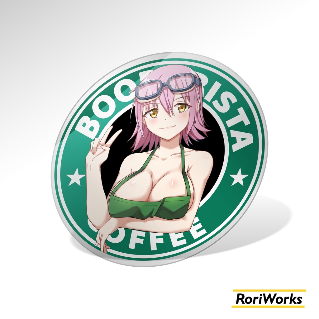【フリクリ】ハルハラ・ハル子「Boobarista」アクリルコースター
