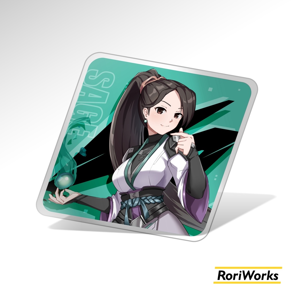 【ヴァロラント】セージアクリルコースター