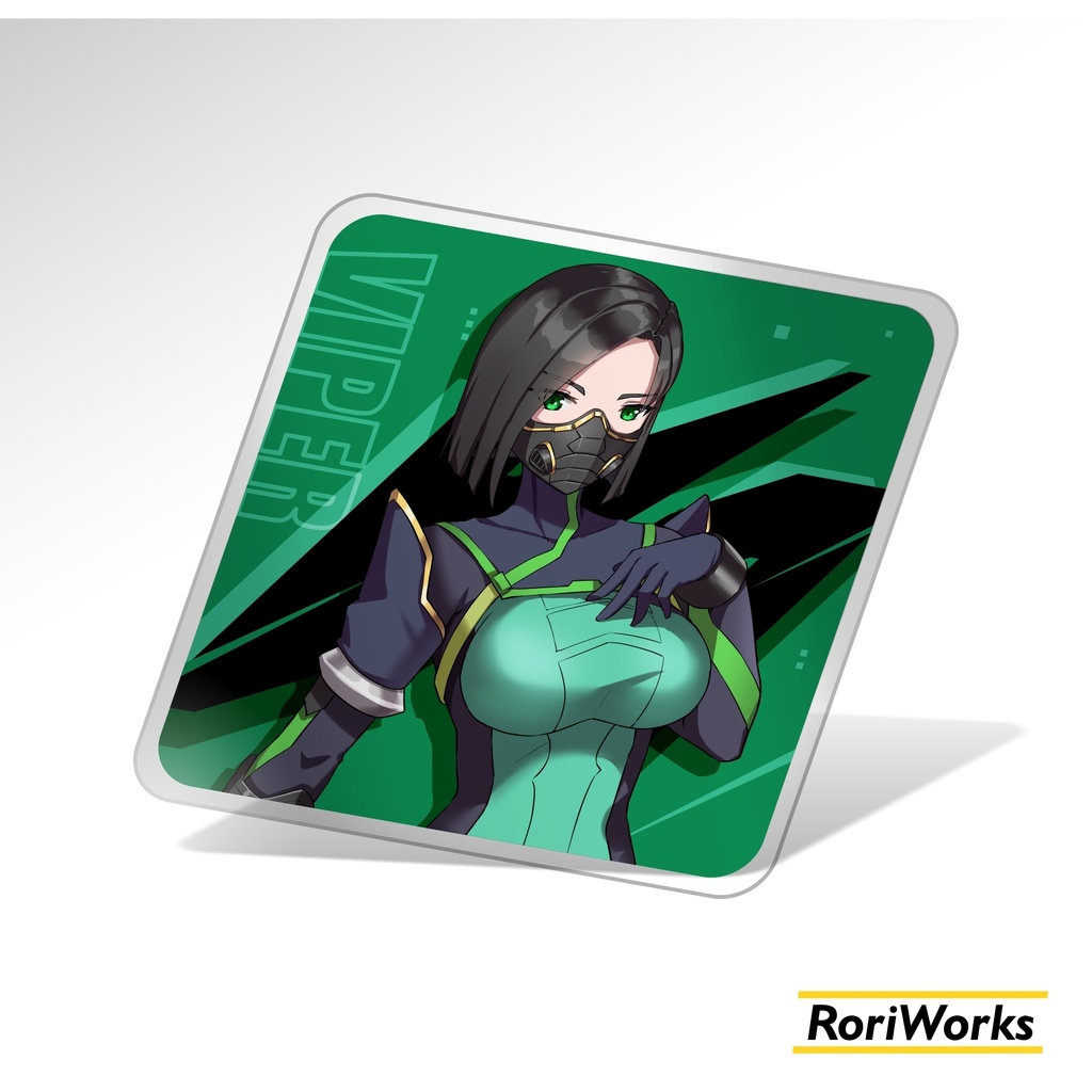 【ヴァロラント】ヴァイパーアクリルコースター