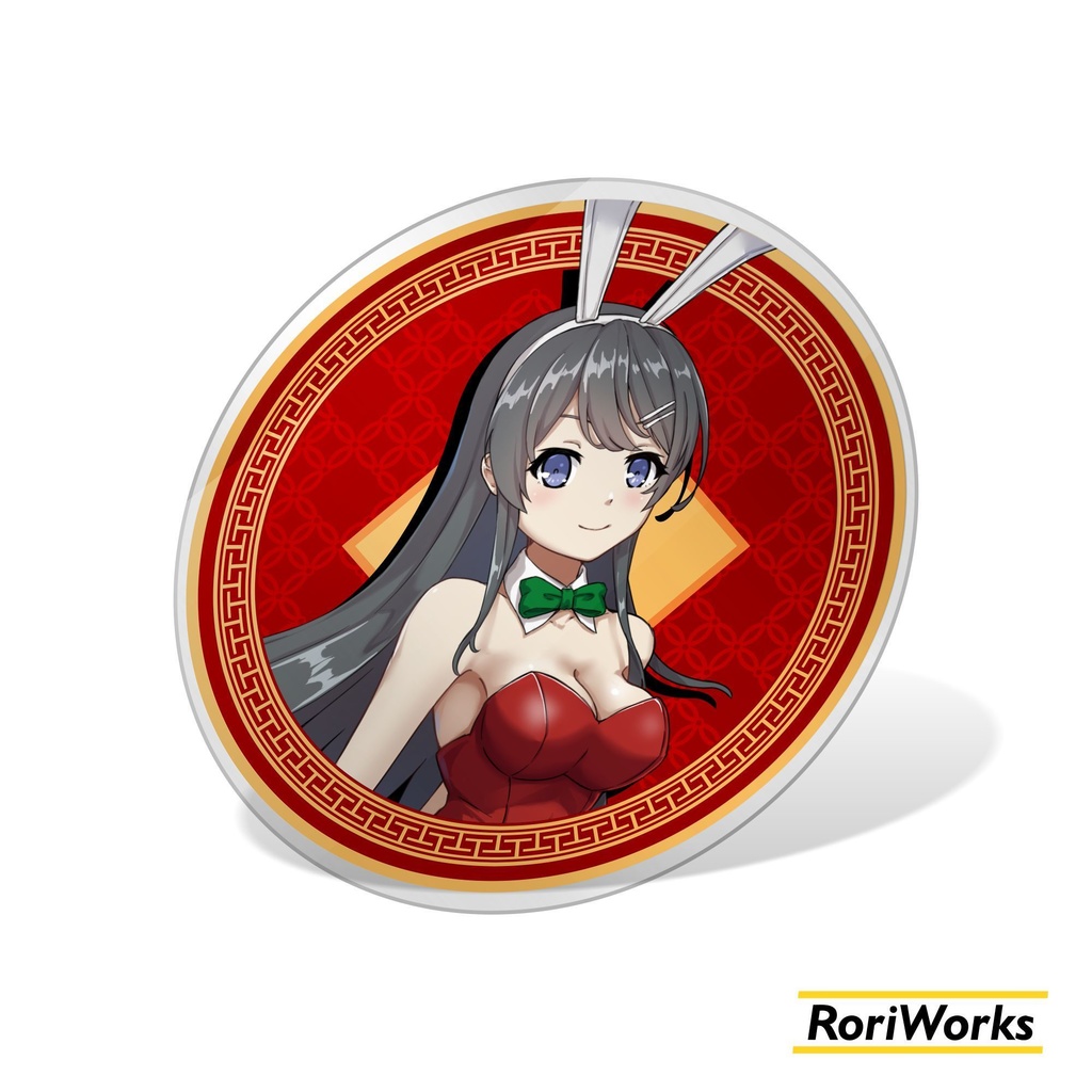 【バニー先輩】桜島麻衣「バニーガール」アクリルコースター