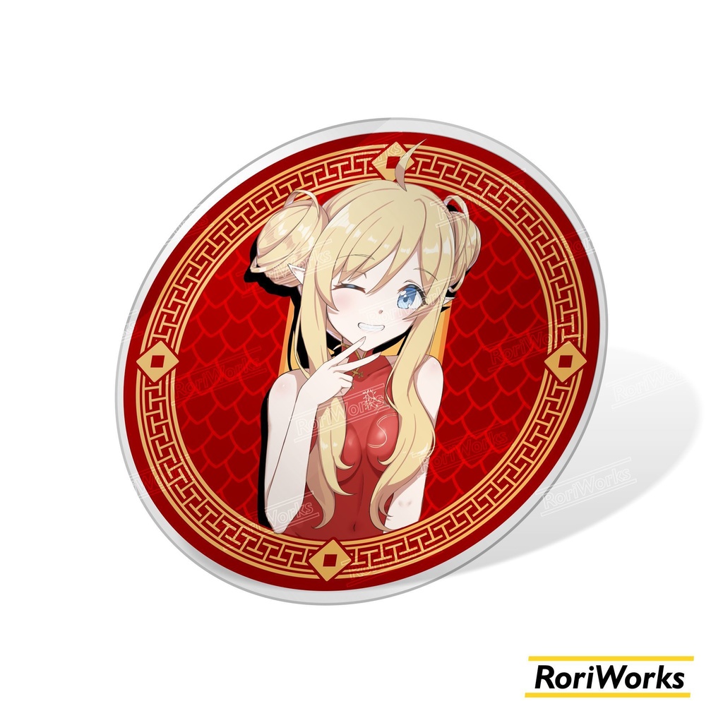 【邪神ちゃんドロップキック】邪神ちゃん「チーパオ」アクリルコースター