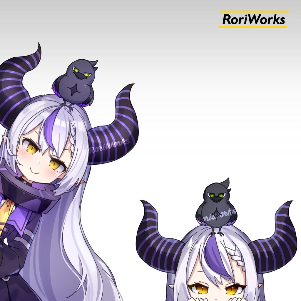 「ラプラス・ダークネス」ぞき見ステッカー