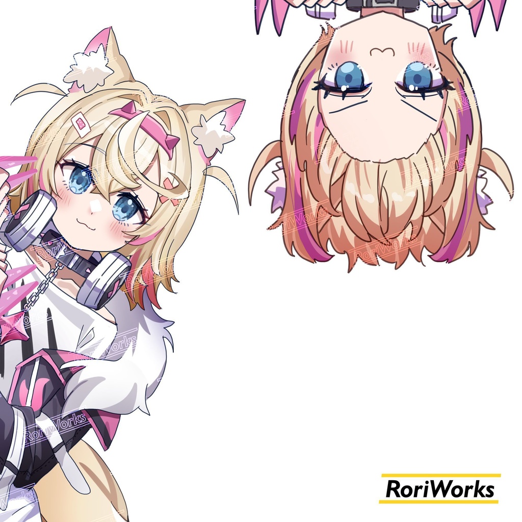 「モココ・アビスガード」ぞき見ステッカー