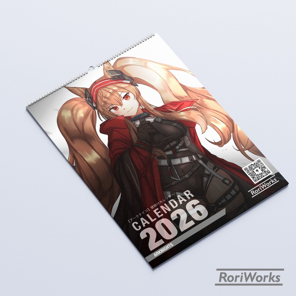 アークナイツ2026年壁掛けカレンダー