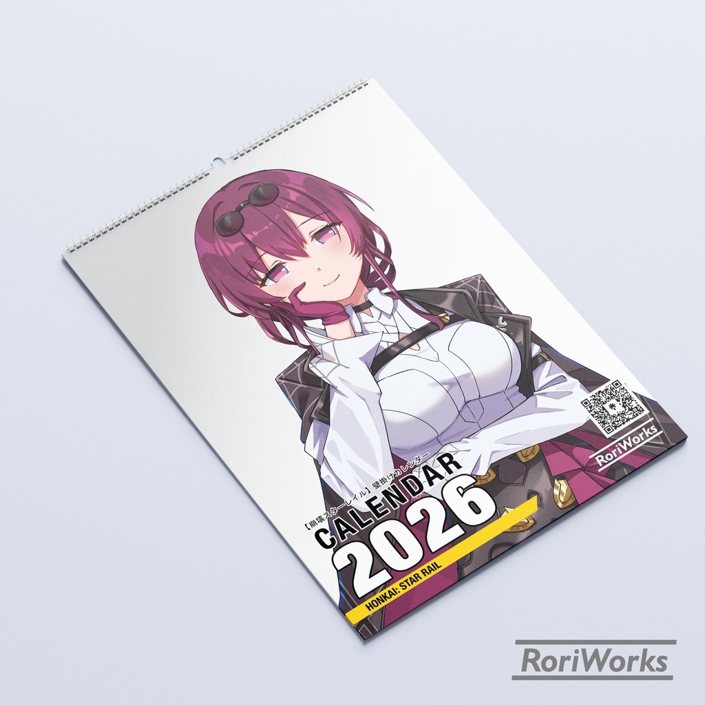 崩壊スターレイル2026年壁掛けカレンダー