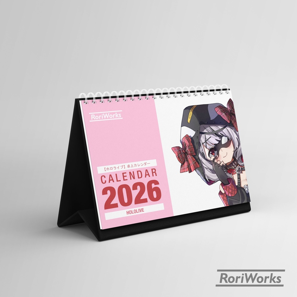 ホロライブ2026卓上カレンダー