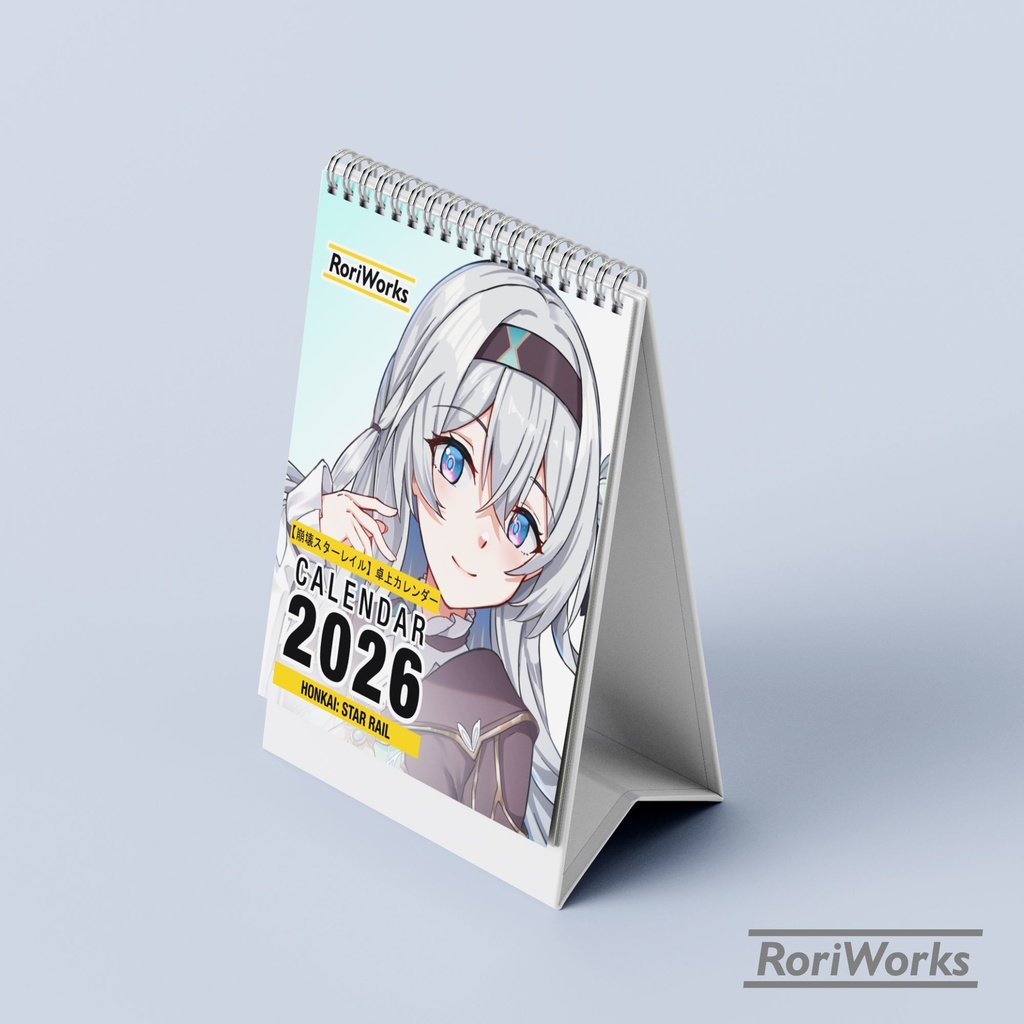 崩壊スターレイル2026ミニ卓上カレンダー