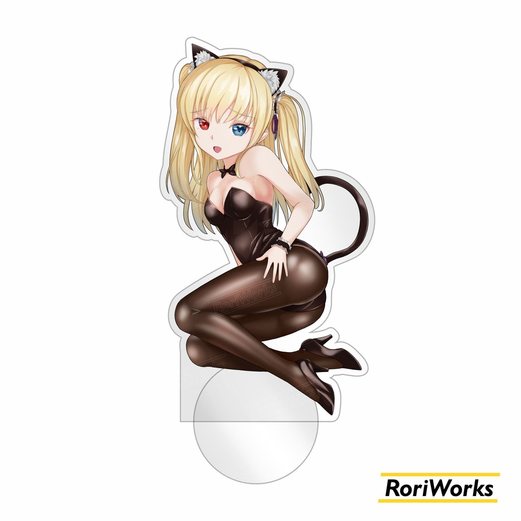 羽瀬川小鳩「猫」アクリルスタンド