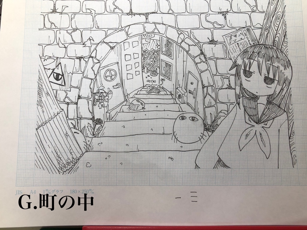 【原画】Living with the baby without life