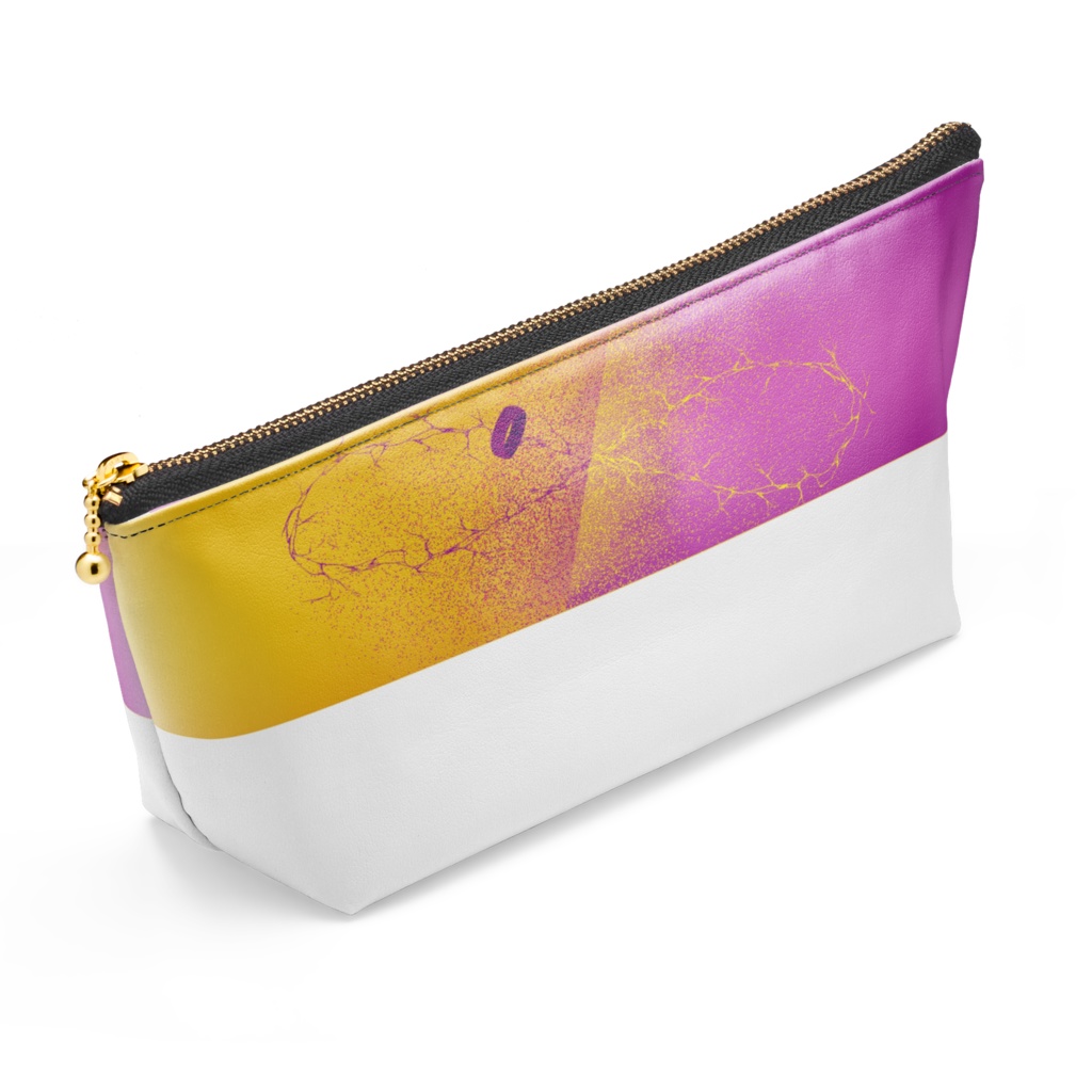 黄&紫ポーチ