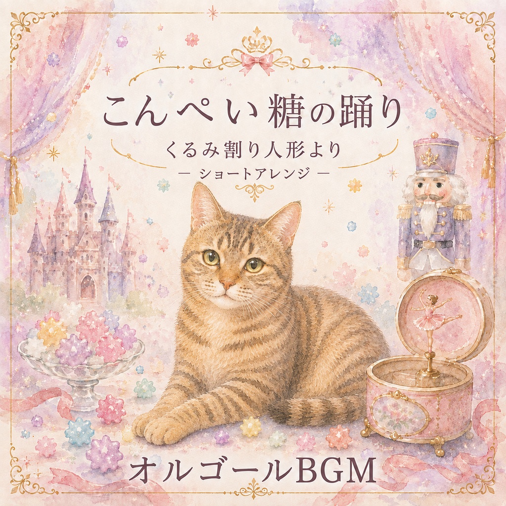 こんぺい糖の踊り／くるみ割り人形（オルゴール）｜商用利用可能BGM