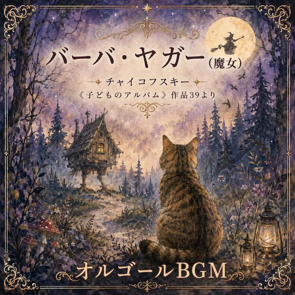 バーバ・ヤガー（魔女）／子どものアルバム（オルゴール）｜商用利用可能BGM