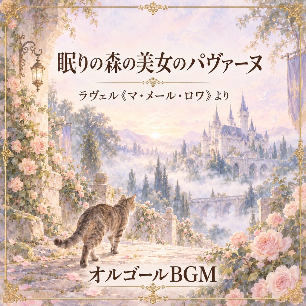 眠りの森の美女のパヴァーヌ／マ・メール・ロワ（オルゴール）｜商用利用可能BGM