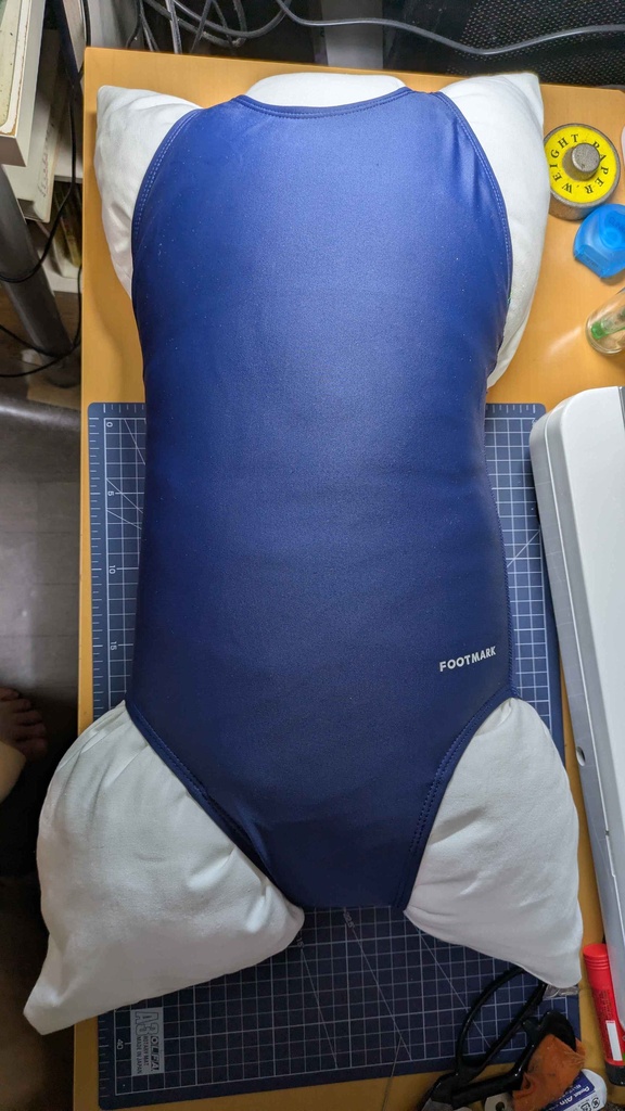 スク水枕「競泳水着版」