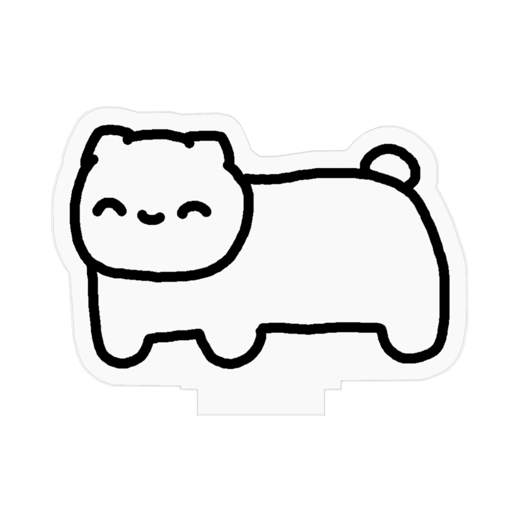 まいにちネコチャンのアクリルフィギュア