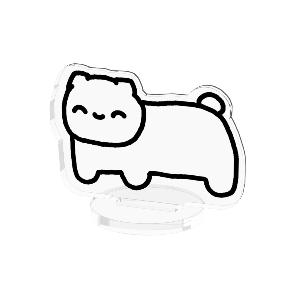 まいにちﾈｺﾁｬﾝのアクリルフィギュア